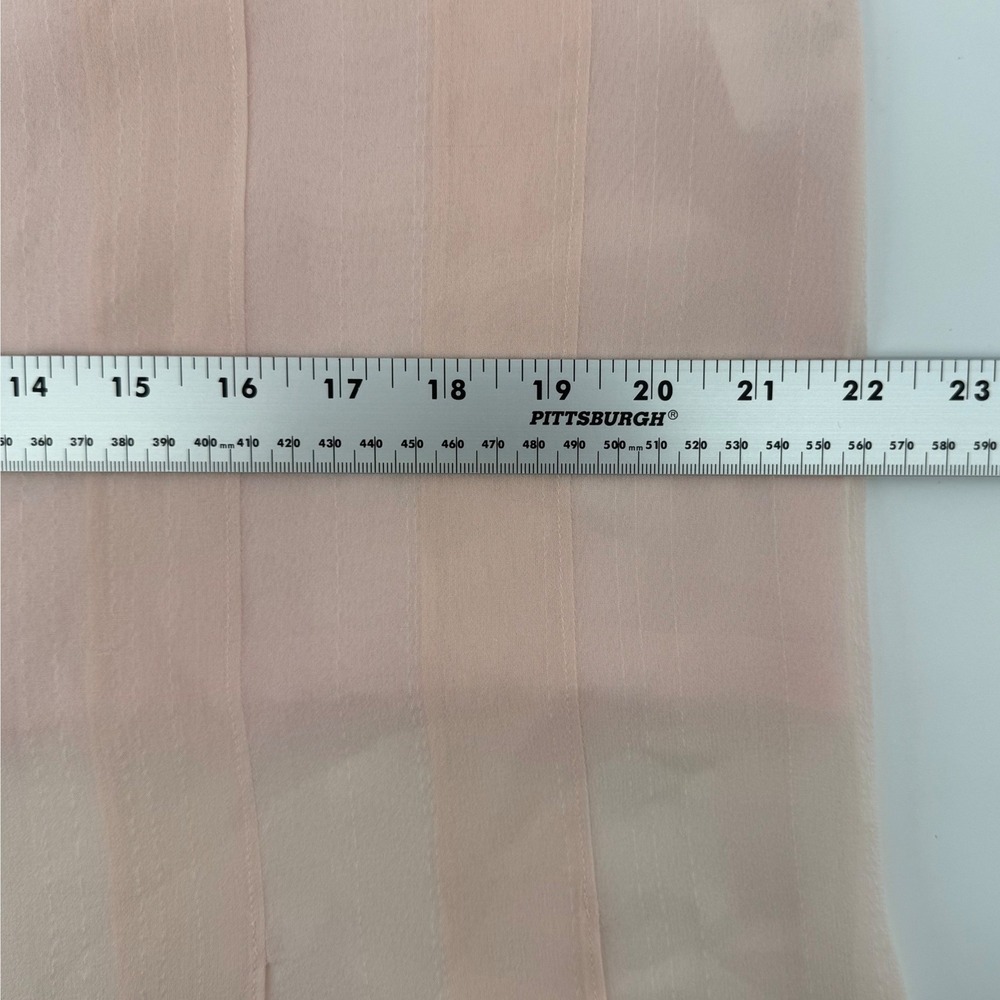 Magaschoni Silk Maxi Skirt Womens 12 Pink Pleated Panels Lined Candy Combo NWT - Picture 10 of 13